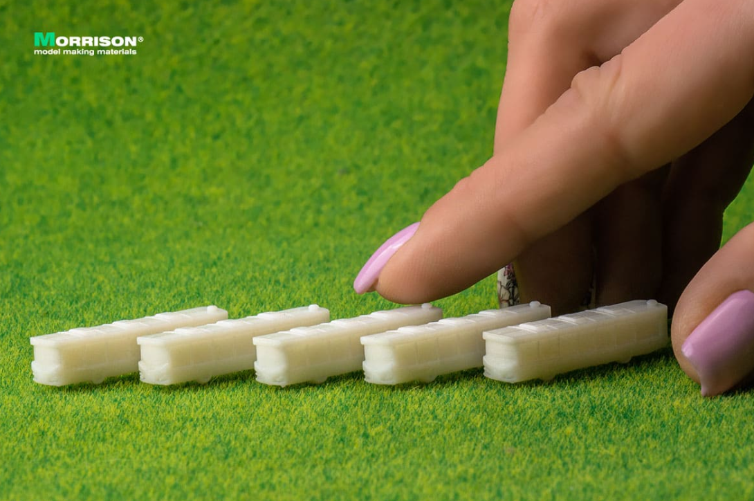 020AVL400 Городские автобусы в М1:400 (Набор 5 шт.)