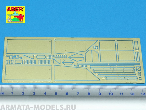 ABR-35-A06  Дополнения для  Turret skirts for PzKpfw IV для  1/35