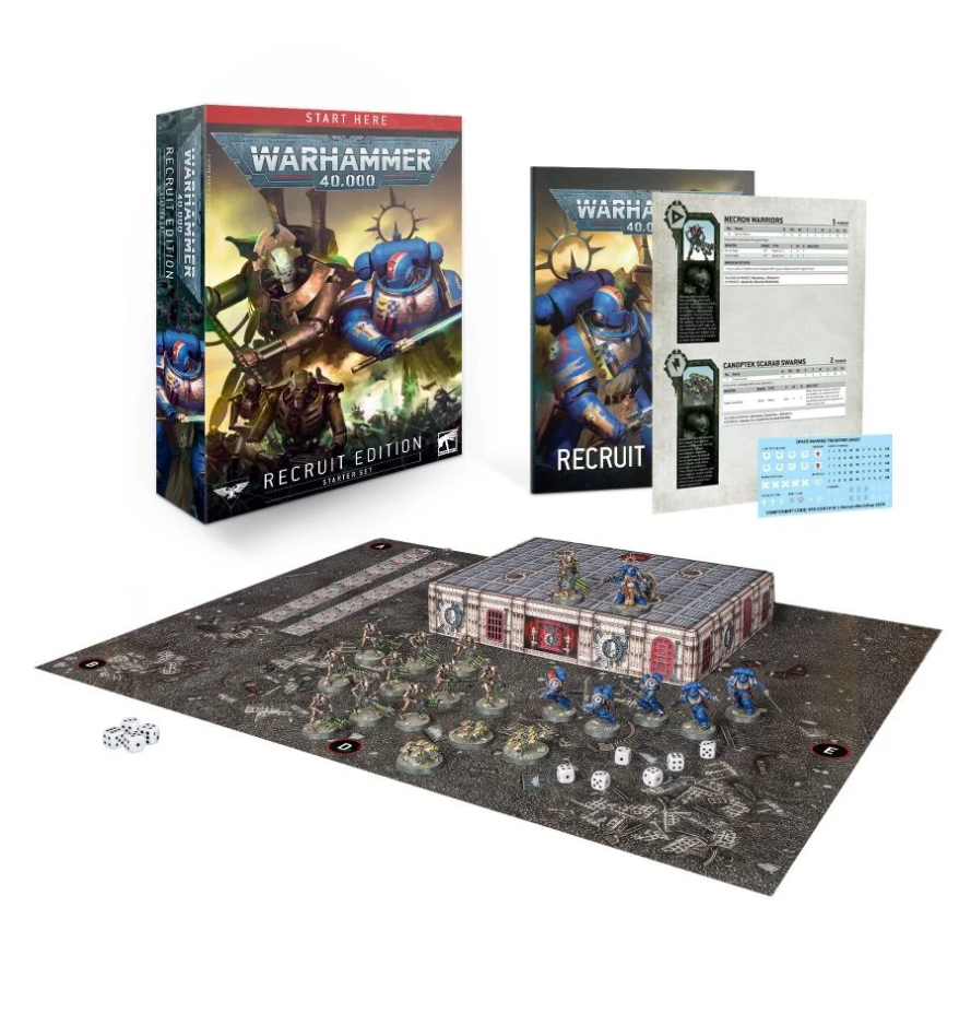 40-04GW Набор Рекрута (англ.) (Warhammer 40,000 Recruit Edition (Eng))