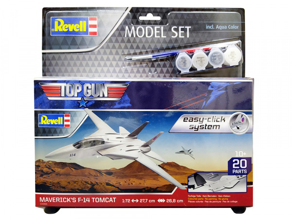 64966RE Набор Американский  многоцелевой истребитель «Томкэт» Ф-14 Toп Ган (easyclick)