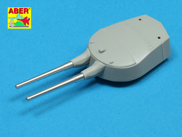 ABR-1:350-L-31  Дополнения для  Set of 8 pcs 381mm (15in) L42 Mk.I short barrels for Hood, Repulse, Queen Elisabeth, Vanguard для  1/350