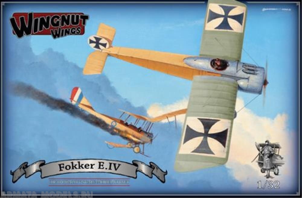 WNW32029 Wingsnut Wing Сборная модель  Fokker E.IV Wingnut Wings