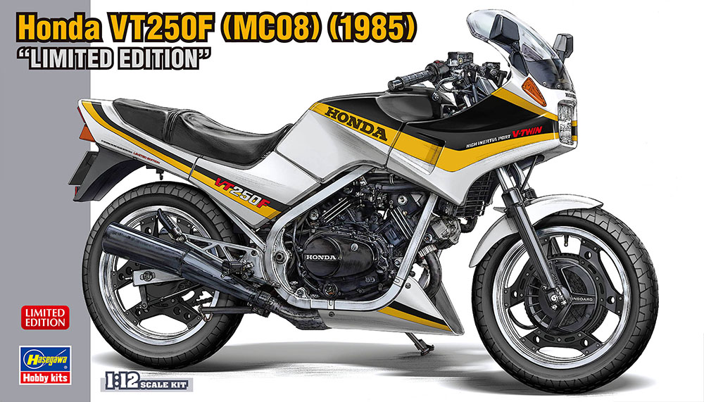 21761-Мотоцикл HONDA VT250F (MC08) (1985) (Limited Edition) Hasegawa