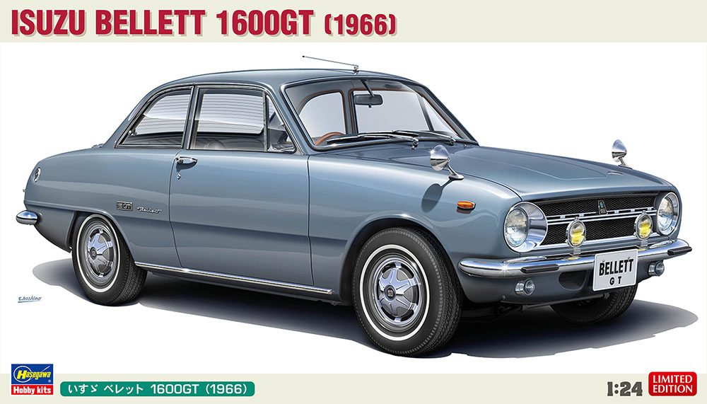 20701-Автомобиль Isuzu Bellett 1600GT (1966) (Limited Edition) Hasegawa