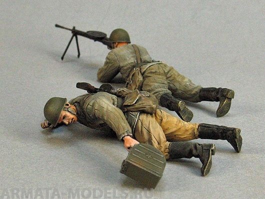 T35127 Советские пулеметчики (2) Tank