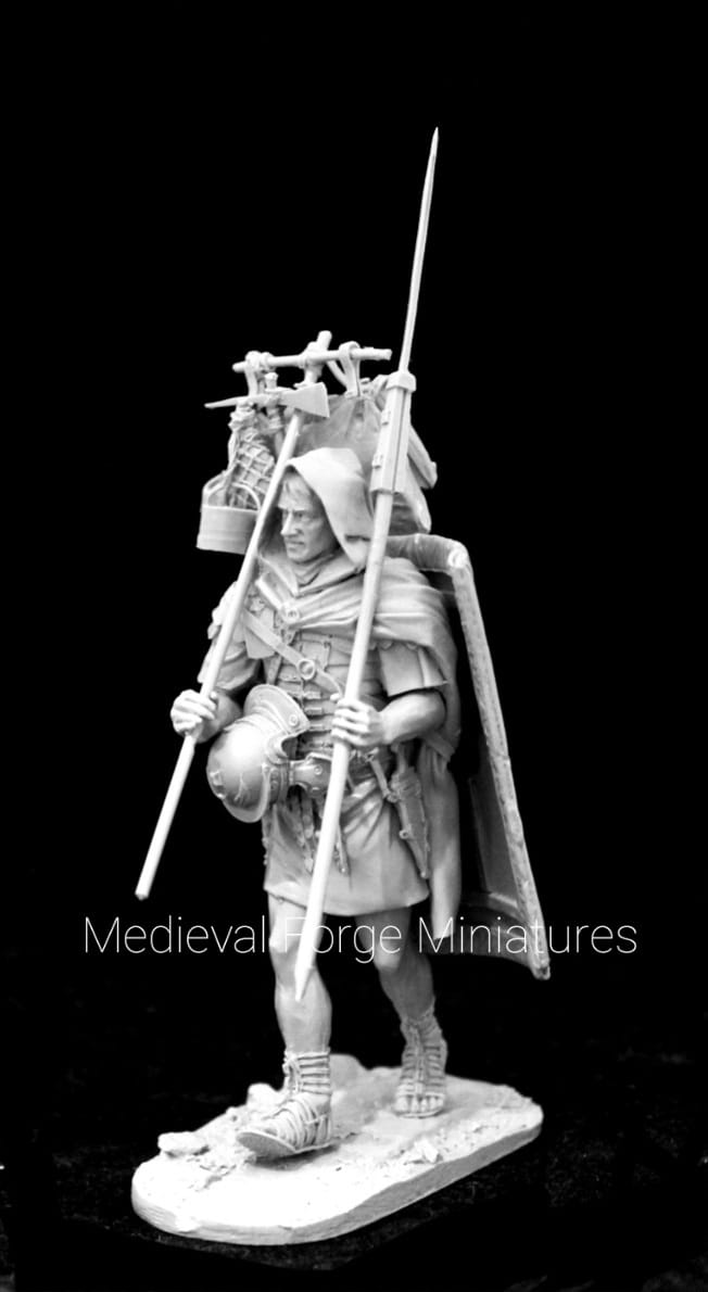 C-75-072 Фигура Мул Мария Medieval Forge Miniatures