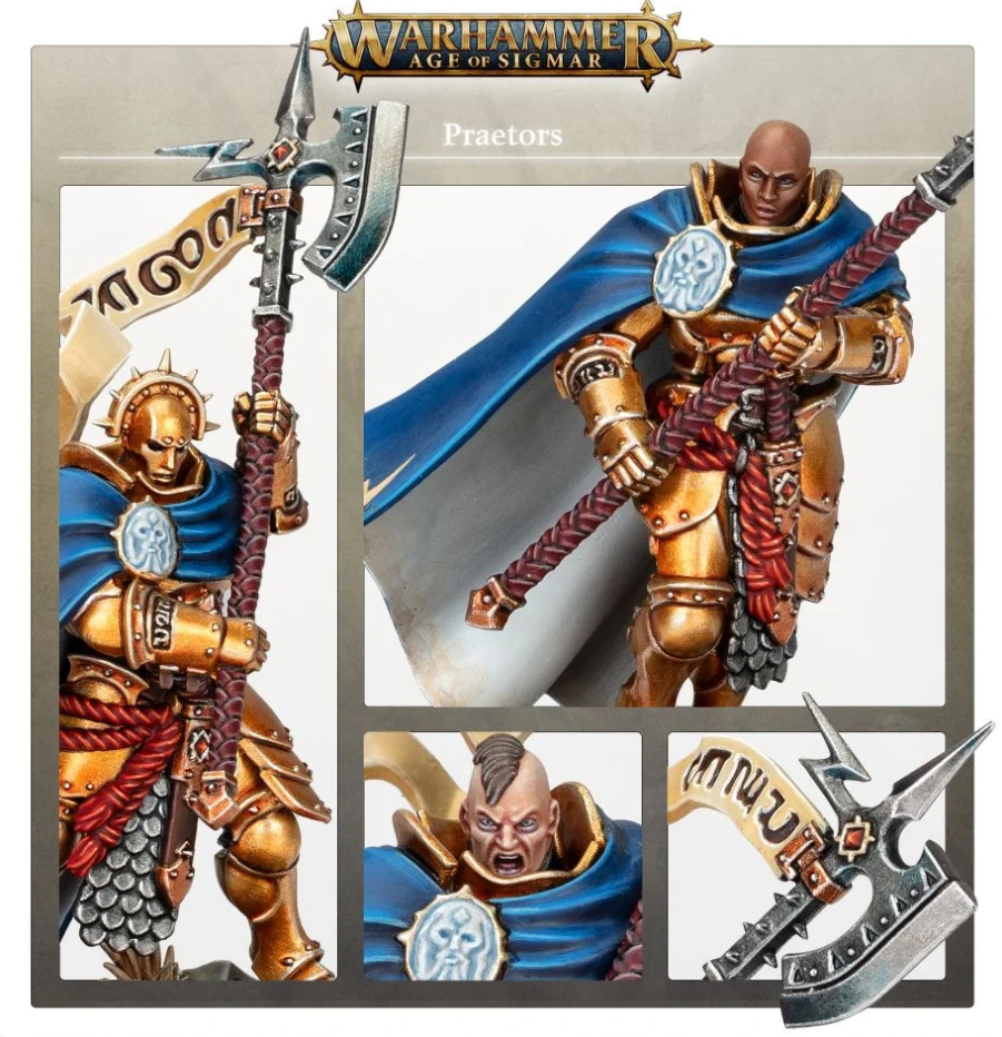 96-58GW Набор quot;Грозорожденные Вечные Преторыquot; (AoS: Stormcast Eternals Praetors)