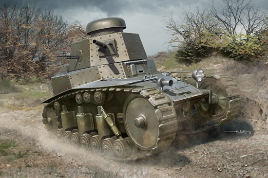 83873 Танк Soviet T-18 Light Tank MOD1927 1/35 Hobby Boss