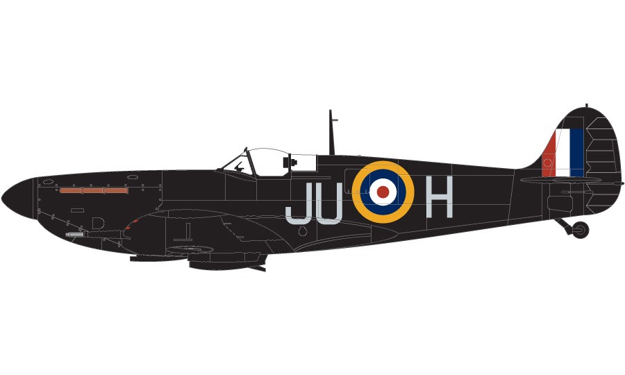 A82015 Самолет  Specialist Spitfires Airfix