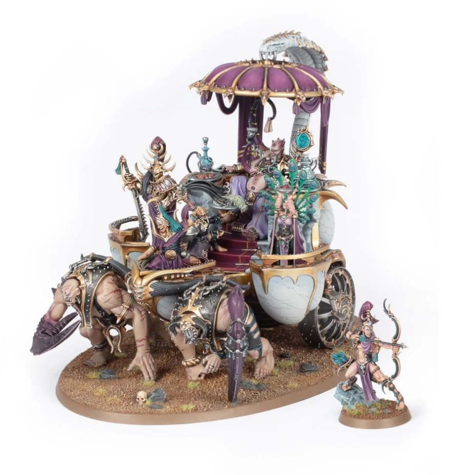 83-82GW Набор Гедонисты Слаанеш. Глутос Орсколлион, Лорд Обжорства (Hedonites of Slaanesh Glutos Orscollion, Lord of Gluttony)