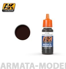 AK-125 Краска акриловая RED PRIMER SHADOW