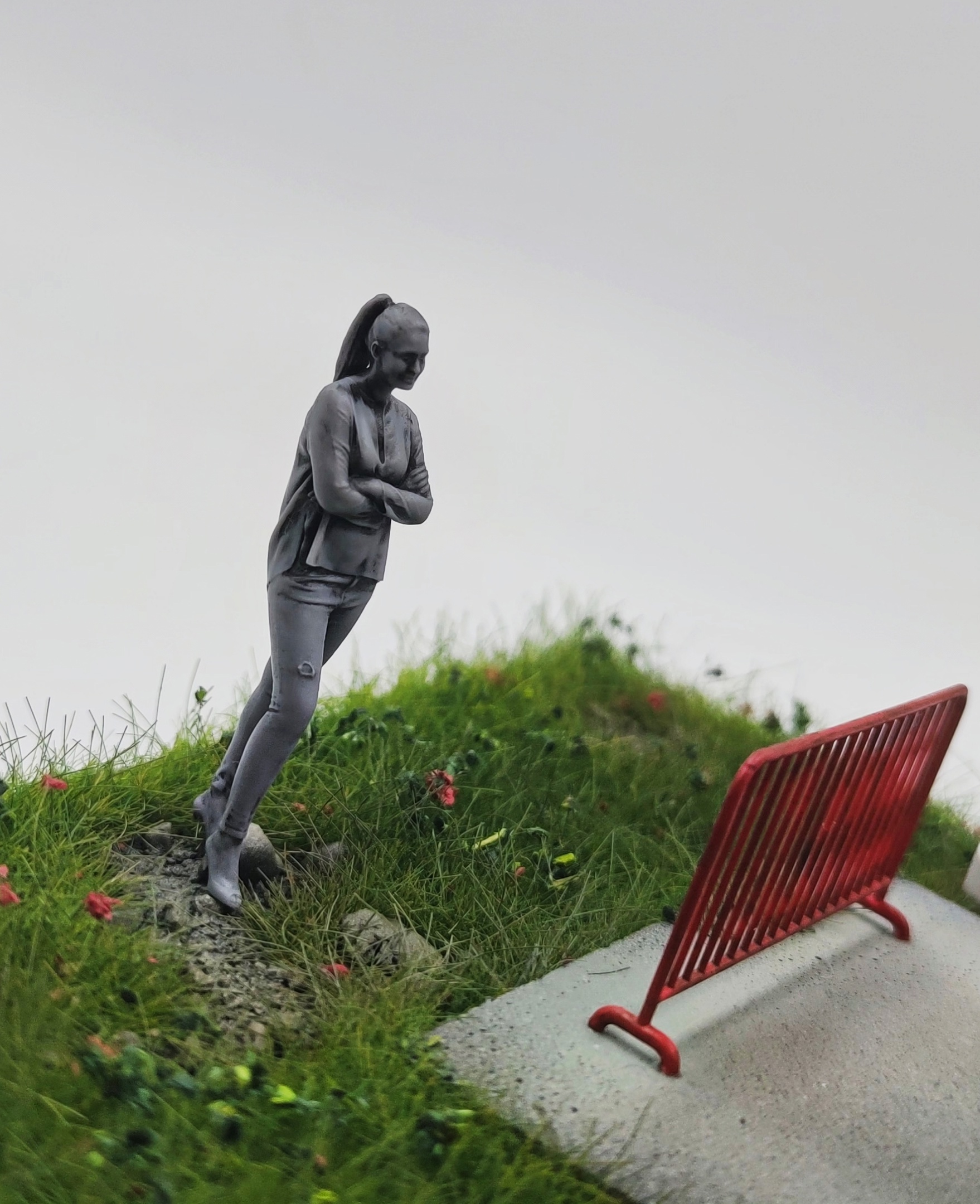 HE-35216 Миниатюра "гражданские осматривают" Hobby Expert