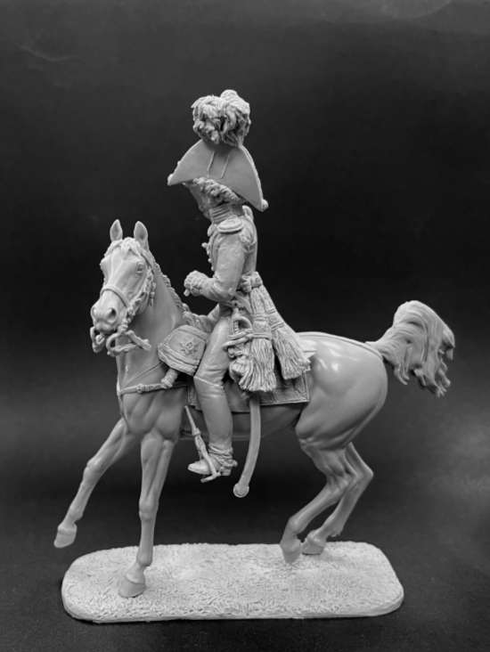 CHM-54262. Адъютант Лейб-Гвардии Литовского полка, Россия 1812-14 гг. 54 мм. Материал - смола. Chronos Miniatures