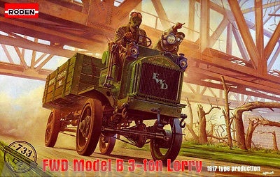 Rod733 Полноприводной 3-х тонный грузовой автомобиль FWD Roden