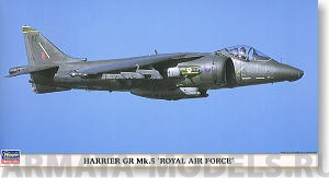 09585 Самолет HARRIER GR MK.5ROYALA Hasegawa