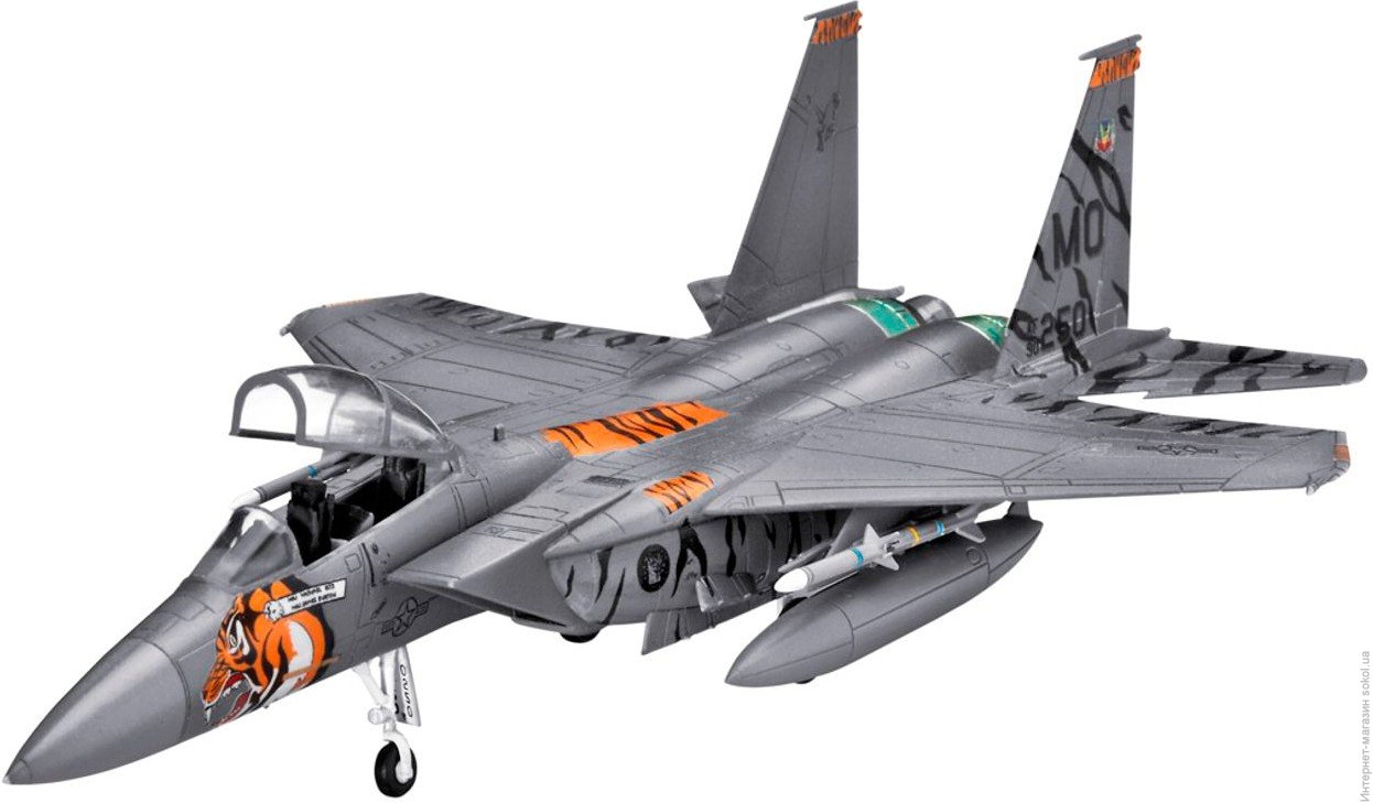 03996 Самолет Истребитель F-15E Eagle Revell