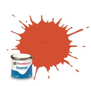 AA1451 Краская эмалевая  No 132 Red  Satin