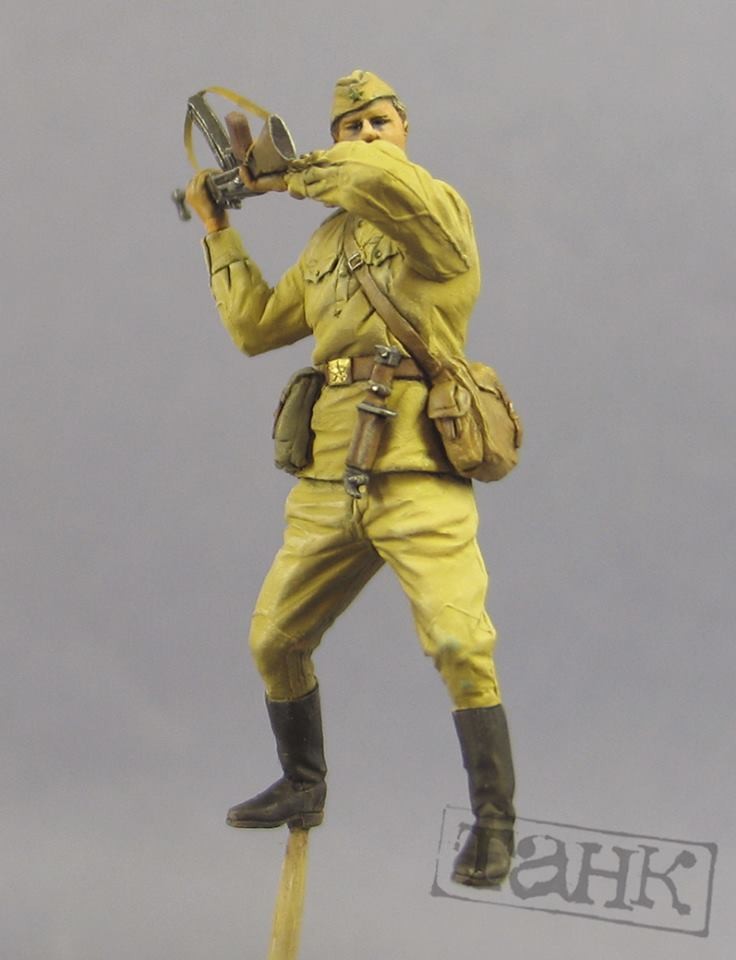 T35232 Советский солдат и чешский повстанец II Прага 1968 г (2) Tank