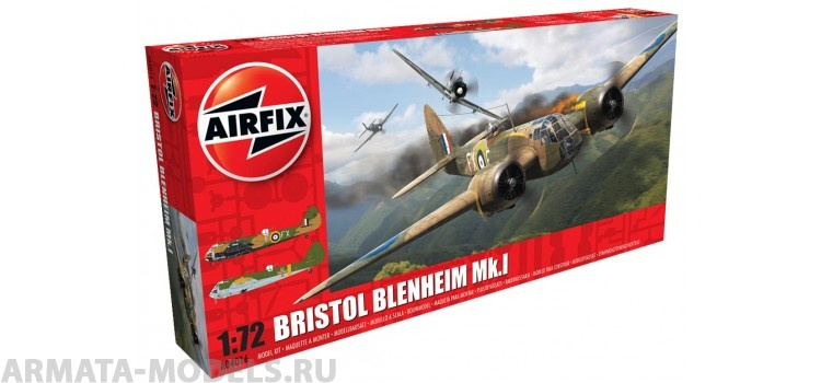 A04016 Самолет Bristol Blenheim MK1 Airfix