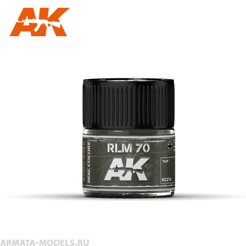 RC274 Краска Real Colors RLM 70