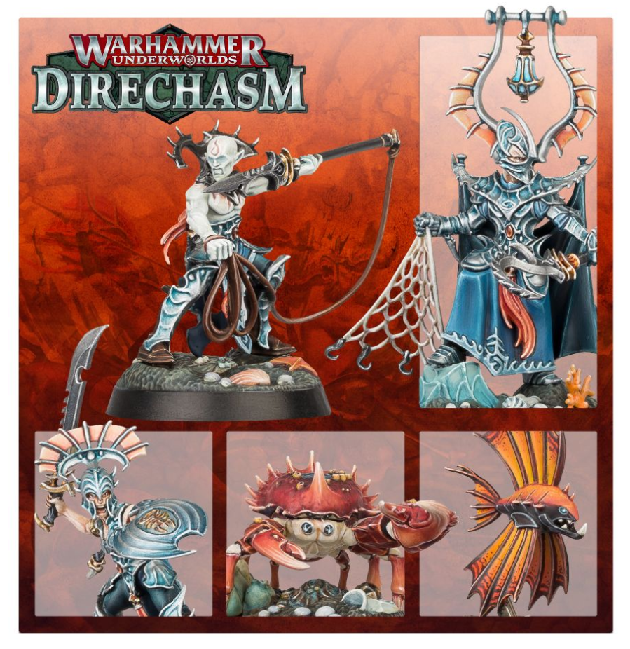 110-95GW Набор Вархаммер Андерворлдс: Охота За Душами Элатайна (рус.) (Warhammer Underworlds: Direchasm - Elathain's Soulraid)