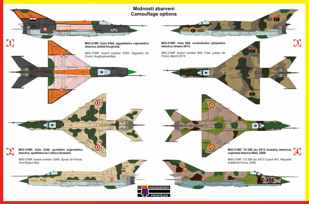KPM0088 Mig-21MF Third KP Models