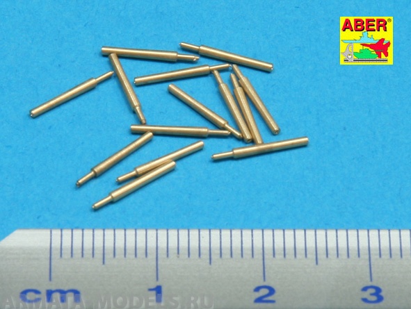 ABR-1:350-L-36  Дополнения для  Set of 14 pcs 152mm (6in) L50 Vickers Mk.M type 41  barrels for Kongo, Haruna, Hiei, Kirishima, Fuso, Yamashiro для  1/350