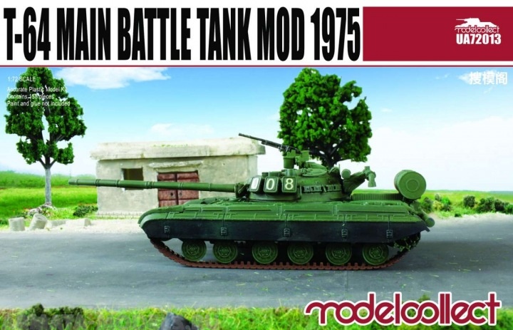 UA72013 T-64B Main Battle Tank Mod 1975 Modelcollect