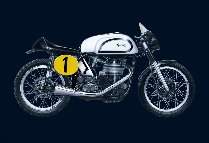 4602ИТ Мотоцикл Norton Manx 500cc 1951 Italeri