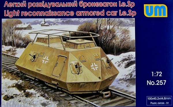 UM257 Легкая бронемашина Le.Sp UM