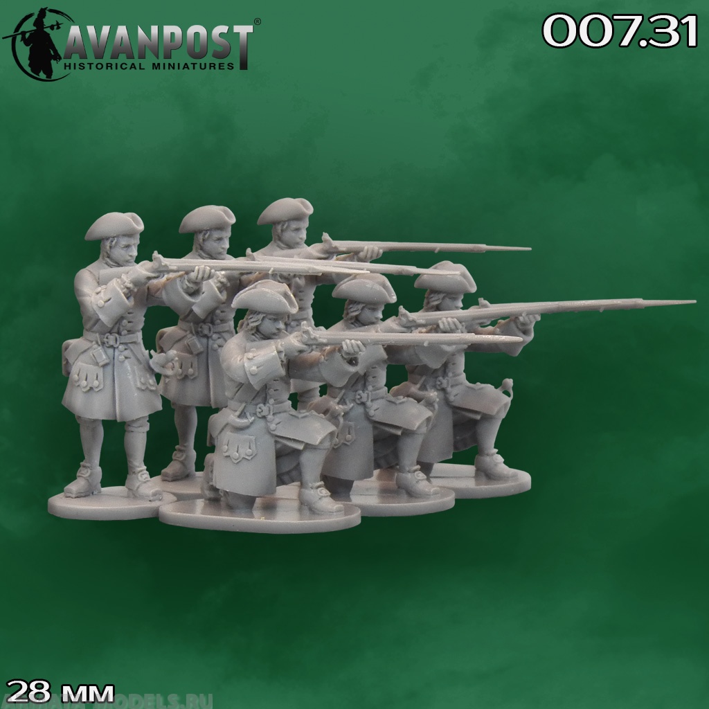 007.31АП Мушкетёры (1704 - 1721) Аванпост