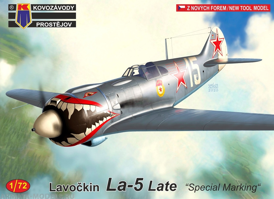 KPM0194 La-5 Late Special Marking KP Models