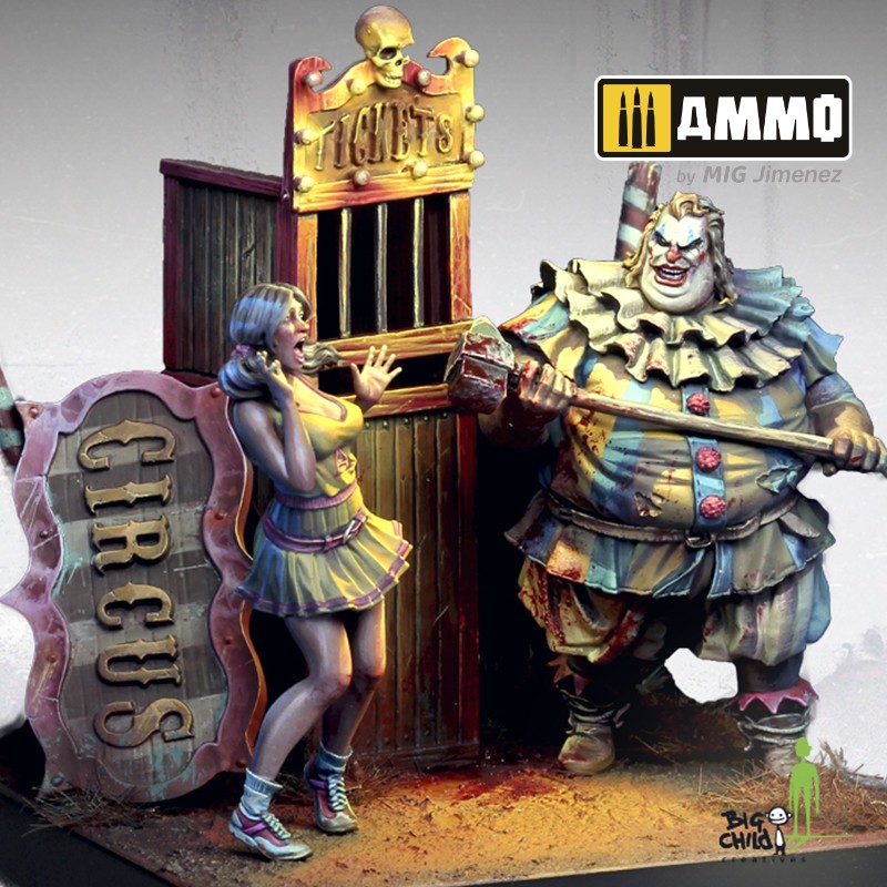 BCFO54004 Набор миниатюр Pack Freak Out Show (BCFO54001 + BCFO54002 + BCFO54003) BIG CHILD