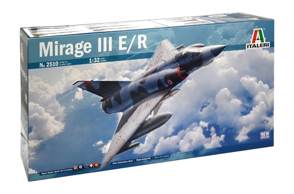 2510ИТ Истребитель DASSAULT MIRAGE III E/R Italeri