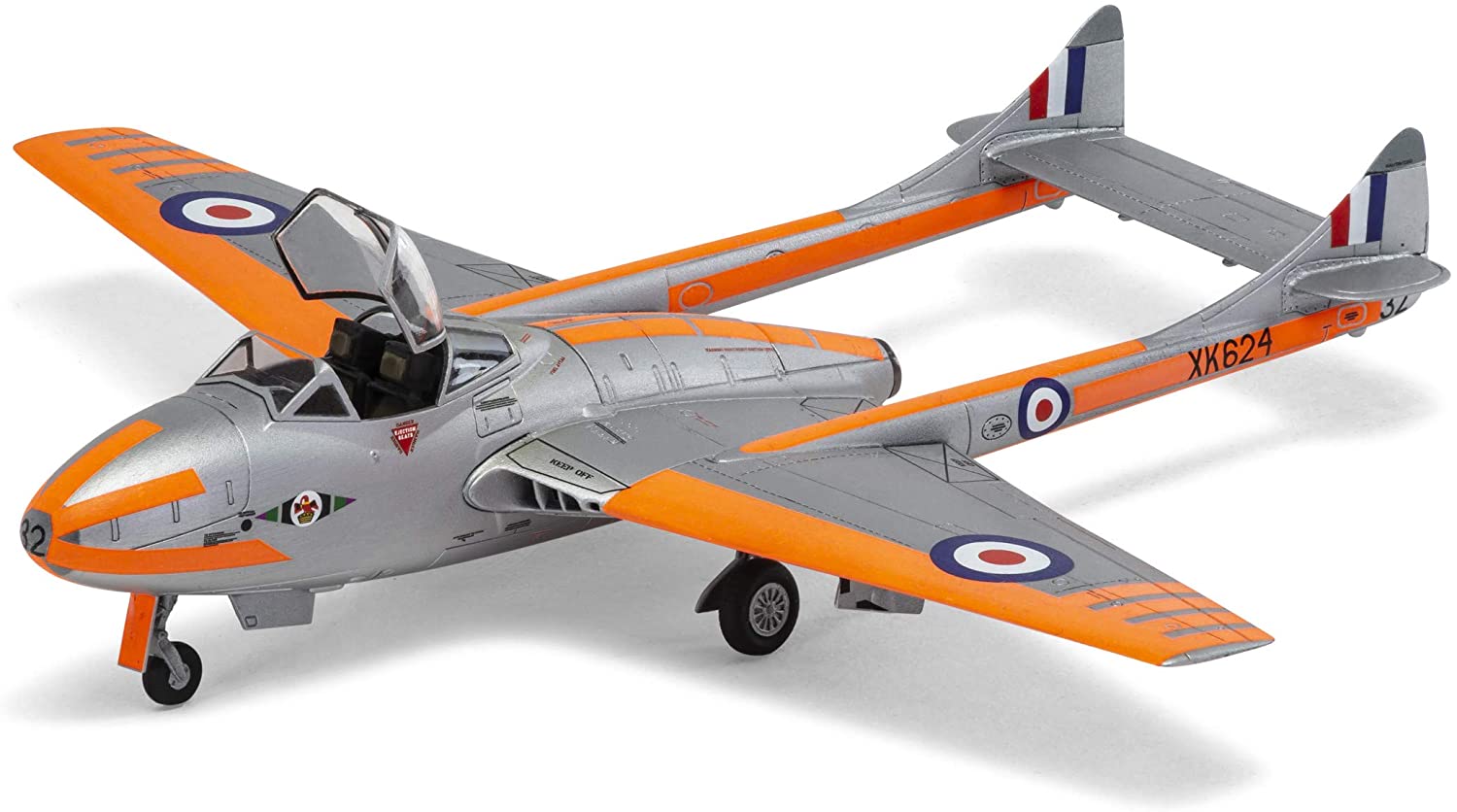 A02058A Самолет deHavilland Vampire T.11 / J-28C Airfix
