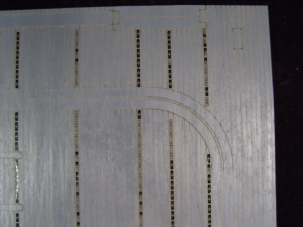 AB30001 Деревянная палуба для USS Aircraft carrier Flight deck A