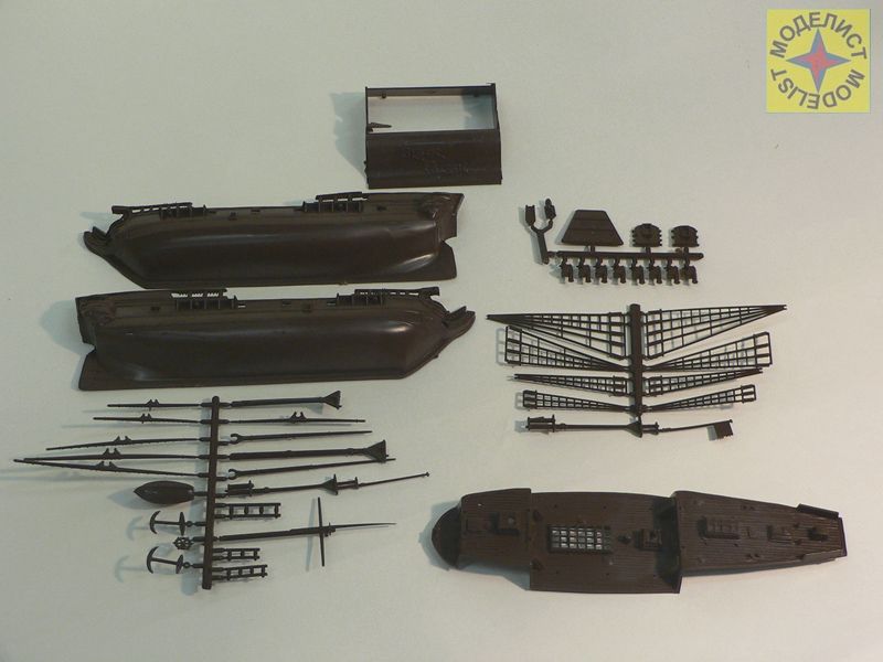 115003 Корабль пиратский бриг Черный сокол Моделист