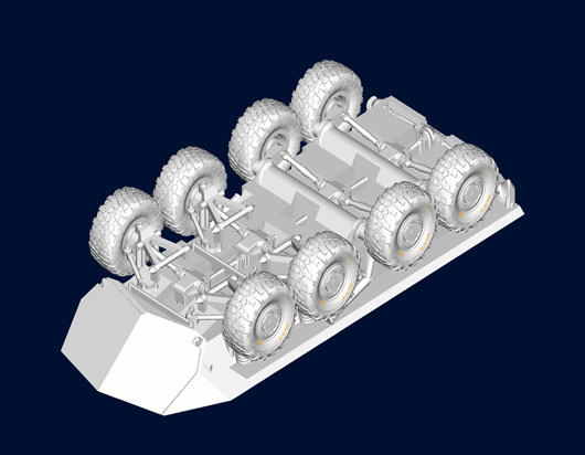 07269P USMC Light Armored Vehicle-Recovery (LAV-R) Trumpeter