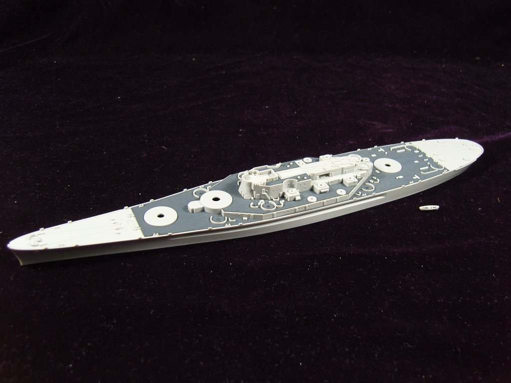 AW20021 Деревянная палуба для USS Massachusetts BB-59