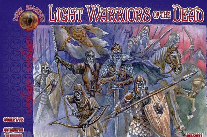 ALL72011 Фигуры Light Warriors of the Dead 1/72 Dark Alliance