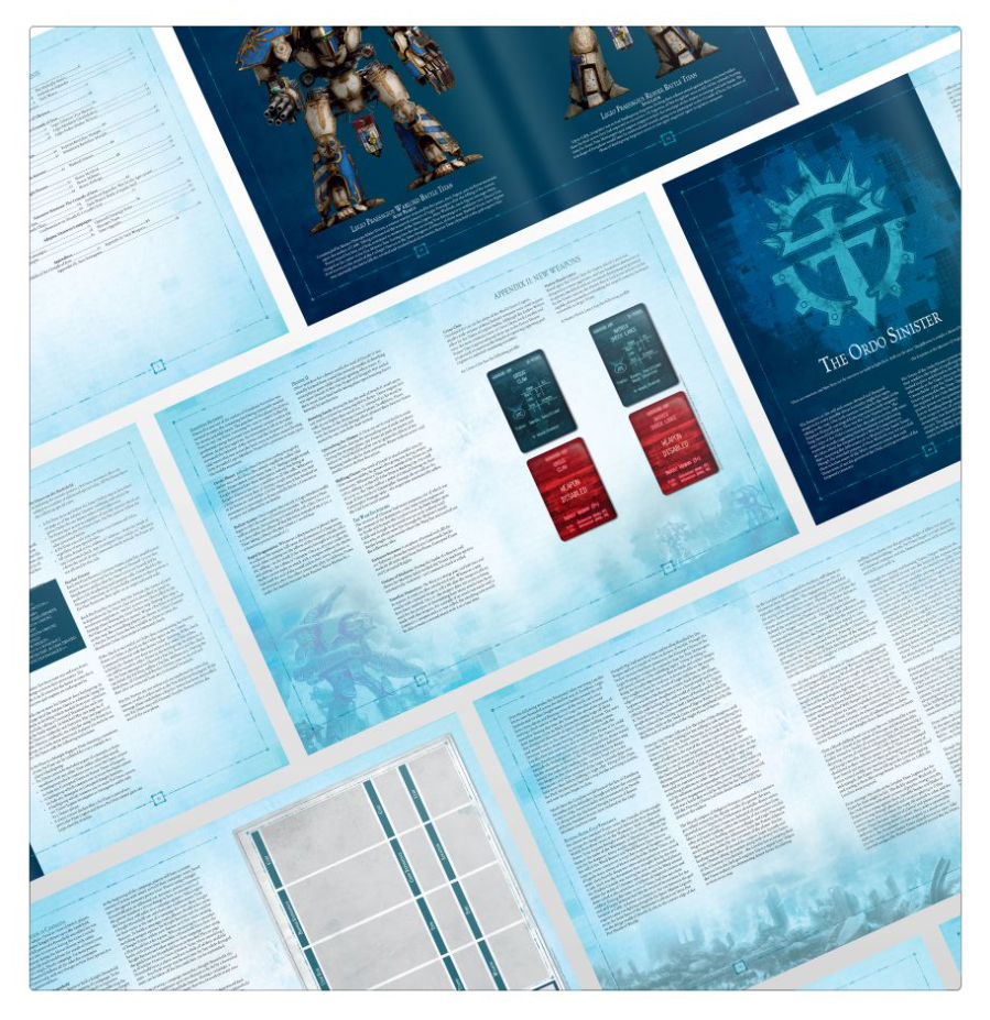 400-32GW Книга Адептус Титаникус: Тень и Железо (англ.) (Adeptus Titanicus: Shadow and Iron (Eng))