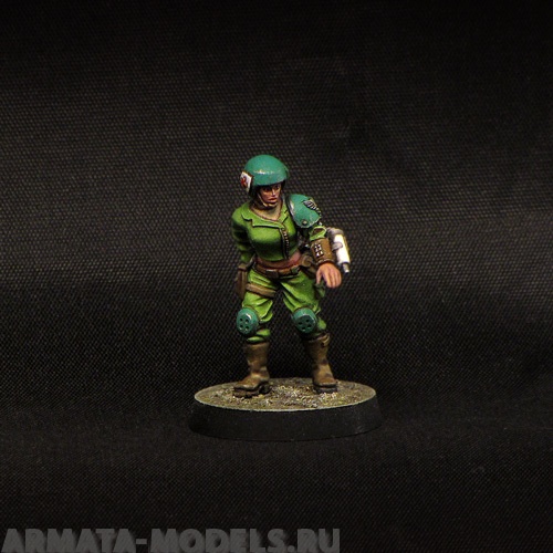 BV-fem-grenade Игровая миниатюра  Grenade-launcher Гранатомет BROTHER VINNI's