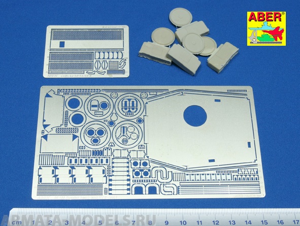 ABR-35 166  Дополнения для  Russian Heavy Tank KV-II Vol.1 – basic set для Tamiya 1/35