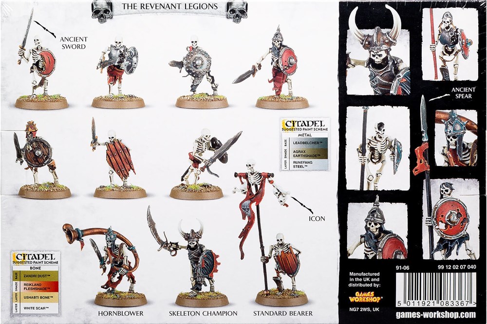 91-06GW Набор Немертвые. Скелеты-воины (Deathrattle Skeleton Warriors)