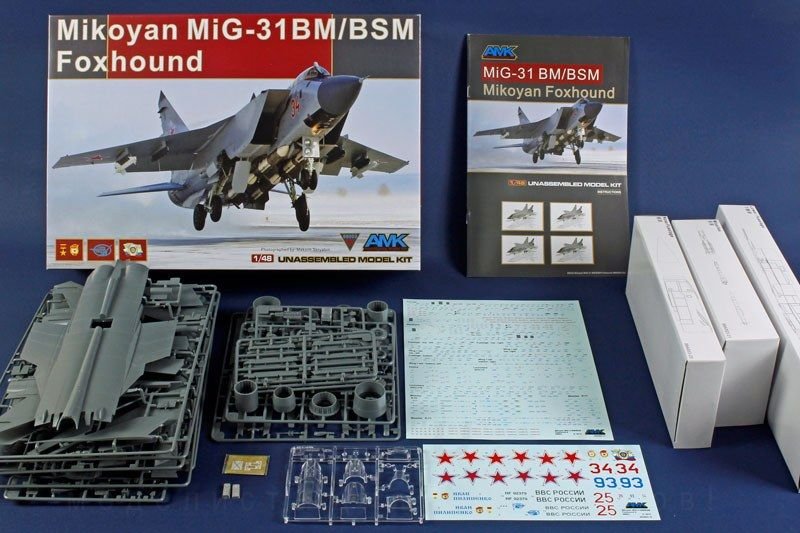 88003 Самолет  Mikoyan Mig-31BM/BSM Foxhound AMK