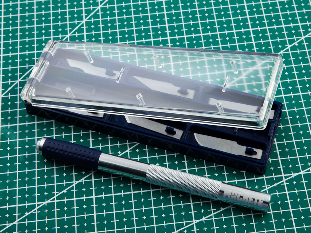 0609MCH Модельный нож: 6 профильных лезвий