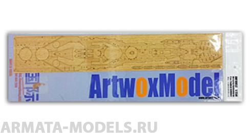 AW10052 Деревянная палуба для IJN Carrier Battleship Ise