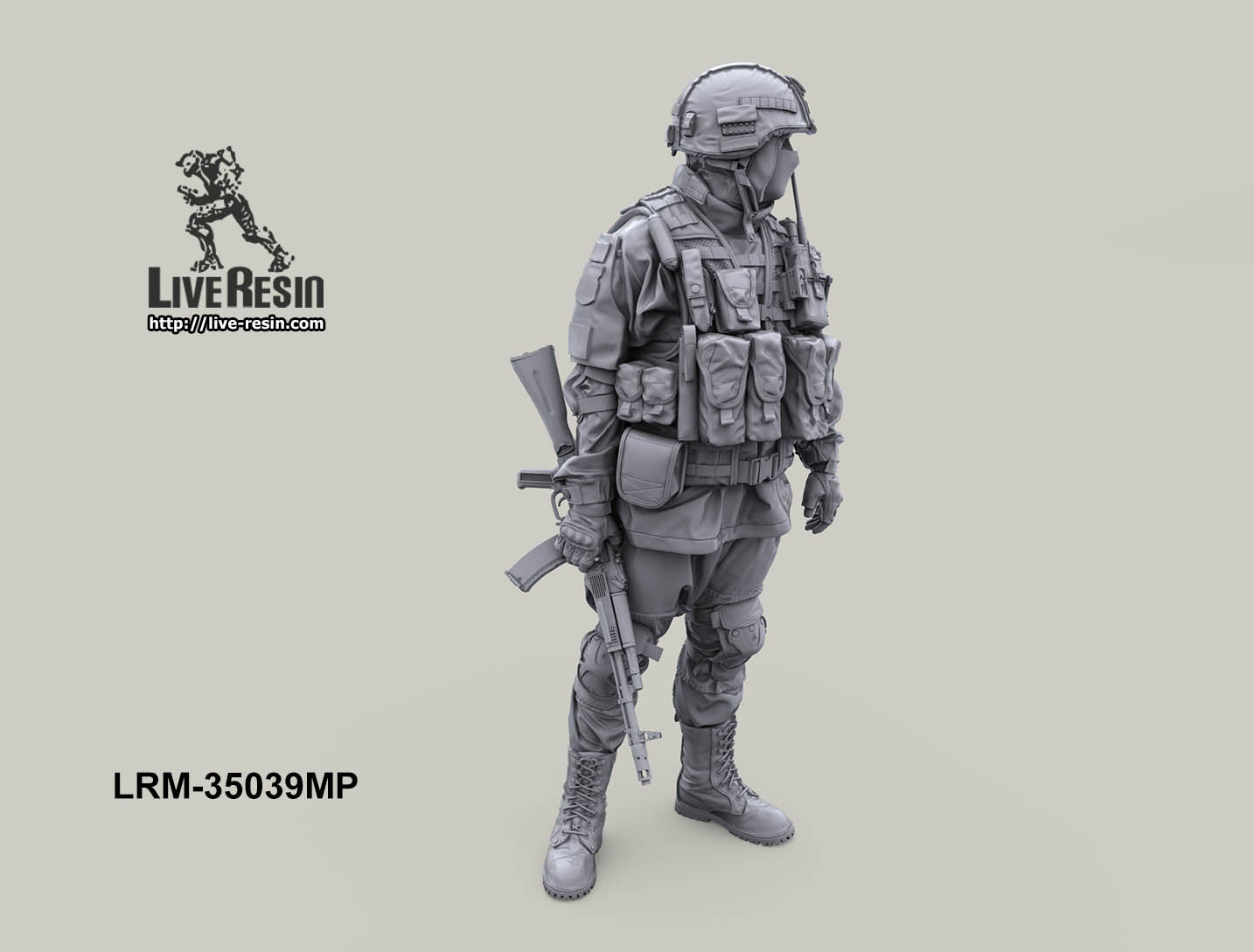 LRM35039MP Боец военной полиции РФ -1 Live Resin