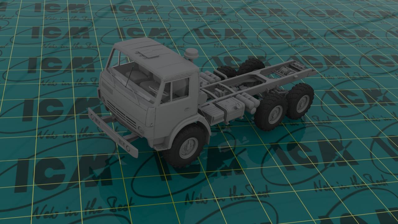 35001 Советский армейский грузовик 4310 ICM