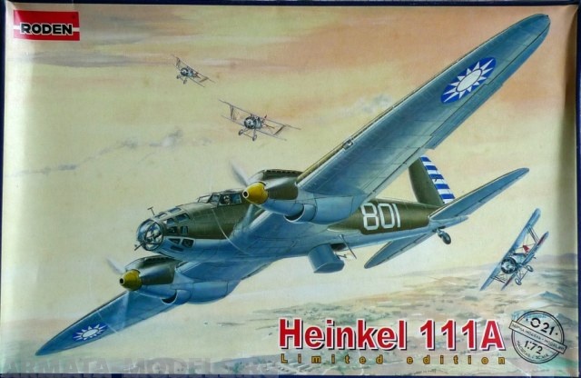 Rod021 Самолет HEINKEL HE-111A Roden